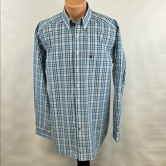 Ariat Other - Ariat Pro Series long sleeve button down collar shirt.  LT